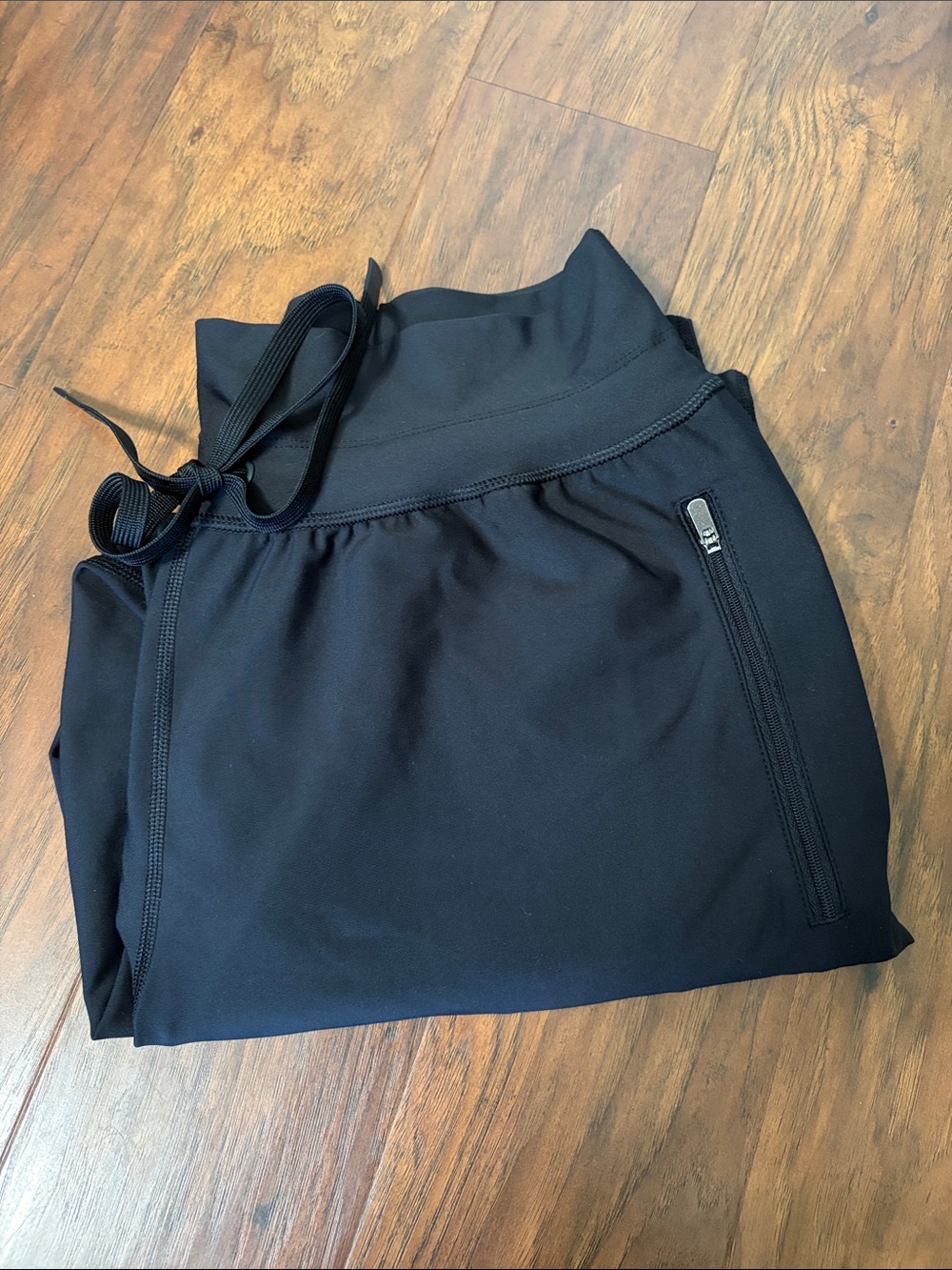 Old Navy Black Track Jogger Pants with Drawstring Waist